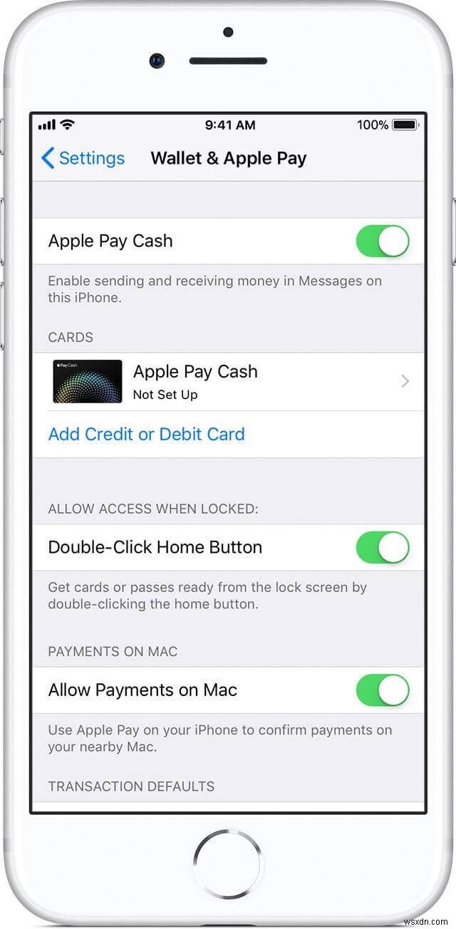 iOS 11.2:วิธีการตั้งค่า Apple Pay Cash