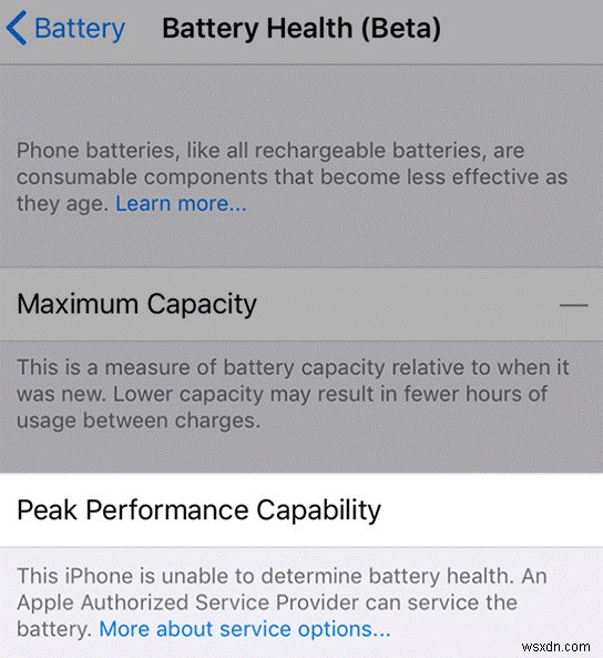 iPhone อนุญาตให้ปิดการใช้งานการควบคุม CPU ใน iOS 11.3