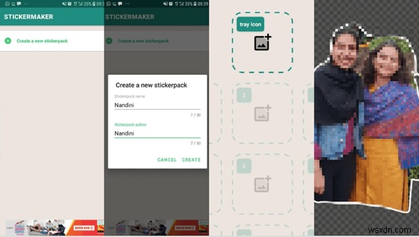 การเริ่มต้นสร้างสติกเกอร์ WhatsApp สำหรับ Android และ iOS