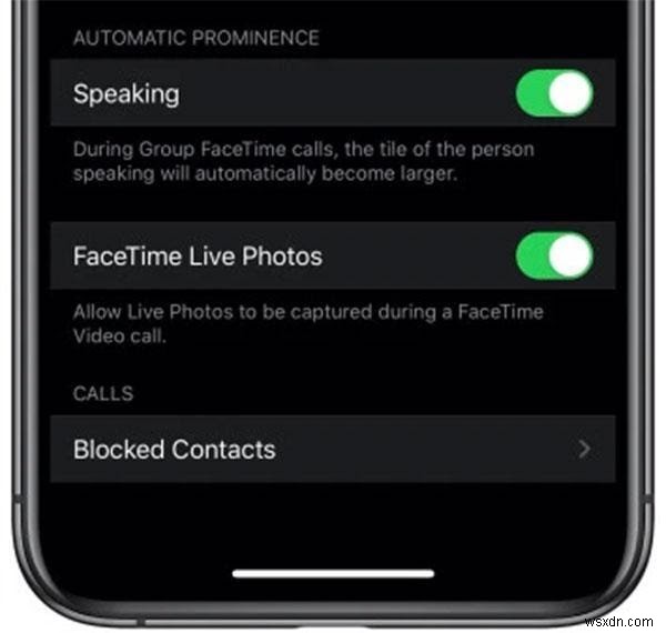 iOS 13.5 – ปิดใช้งานการซูมใบหน้าอัตโนมัติใน FaceTime