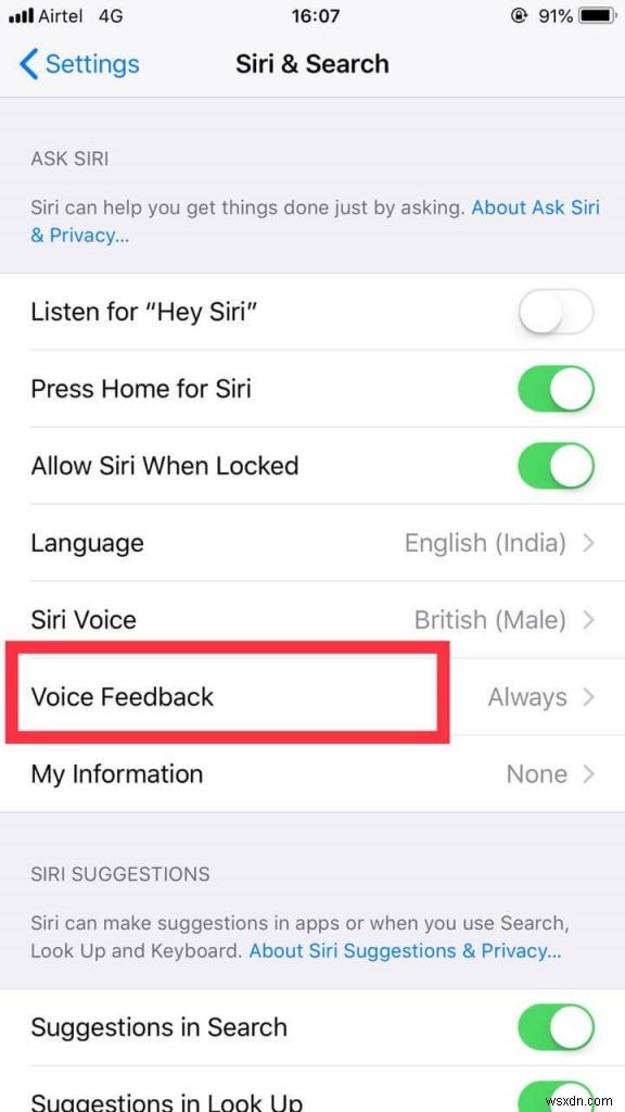 วิธีแก้ไขคำติชมด้วยเสียงสำหรับ Siri บน iOS