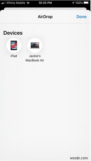 วิธีแชร์รหัสผ่านโดยใช้ AirDrop บน iPhone, iPad และ Mac