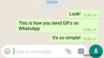 วิธีส่งภาพ GIF ใน WhatsApp บน Android และ iOS