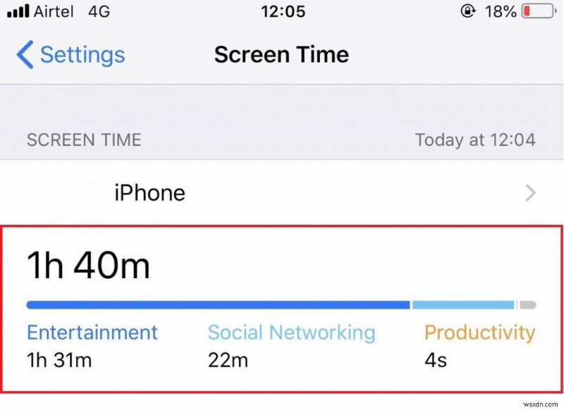 วิธีใช้คุณสมบัติการจำกัดเวลาหน้าจอและแอป iOS 12