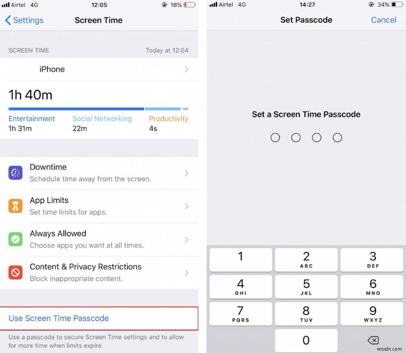 วิธีใช้คุณสมบัติการจำกัดเวลาหน้าจอและแอป iOS 12