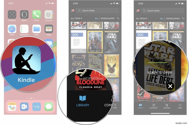 วิธีการซื้อและดาวน์โหลดหนังสือด้วย Kindle สำหรับ iOS