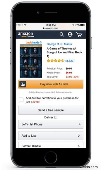 วิธีการซื้อและดาวน์โหลดหนังสือด้วย Kindle สำหรับ iOS