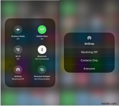 วิธีใช้ Airdrop บน iOS 11