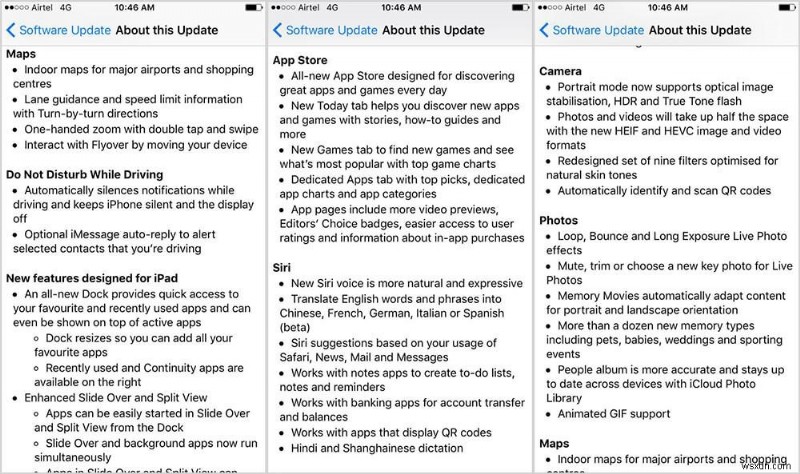 ทุกสิ่งที่คุณควรรู้เกี่ยวกับ iOS 11:ขนาด อุปกรณ์ที่เข้ากันได้ และวิธีการติดตั้ง