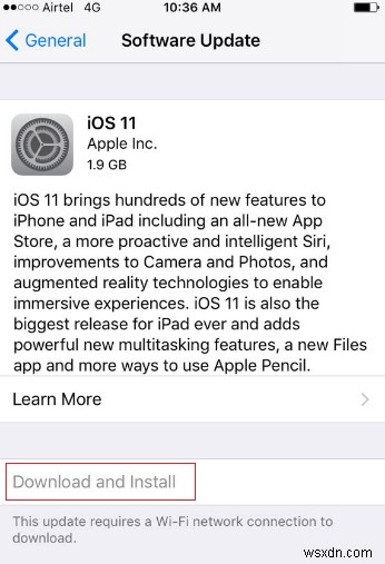 ทุกสิ่งที่คุณควรรู้เกี่ยวกับ iOS 11:ขนาด อุปกรณ์ที่เข้ากันได้ และวิธีการติดตั้ง