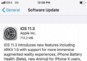 iOS 11.3 :Apple ออกอัปเดตหลักสำหรับผู้ใช้
