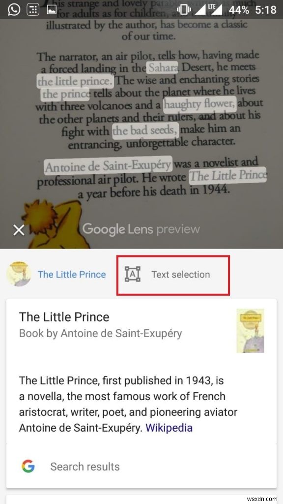 วิธีการคัดลอกเนื้อหาจากตำราเรียนด้วย Google Lens