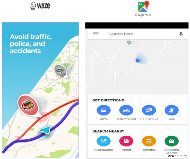 Waze กับ Google แผนที่! สงครามนักเดินเรือ