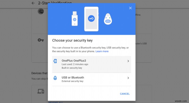 Google เพิ่มรหัสความปลอดภัยทางกายภาพใหม่ให้กับการตรวจสอบสิทธิ์สองปัจจัย โทรศัพท์ของคุณ