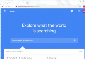 สิ่งที่กำลังมาแรงใน Google Trends?
