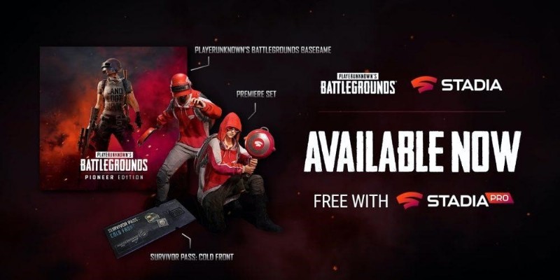 PUBG พร้อมใช้งานบน Google Stadia แล้ว