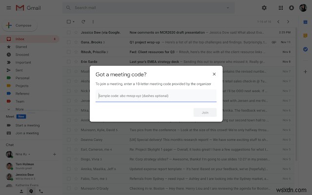 Google Meet ได้รับการผสานรวมกับ Gmail สำหรับแฮงเอาท์วิดีโอ
