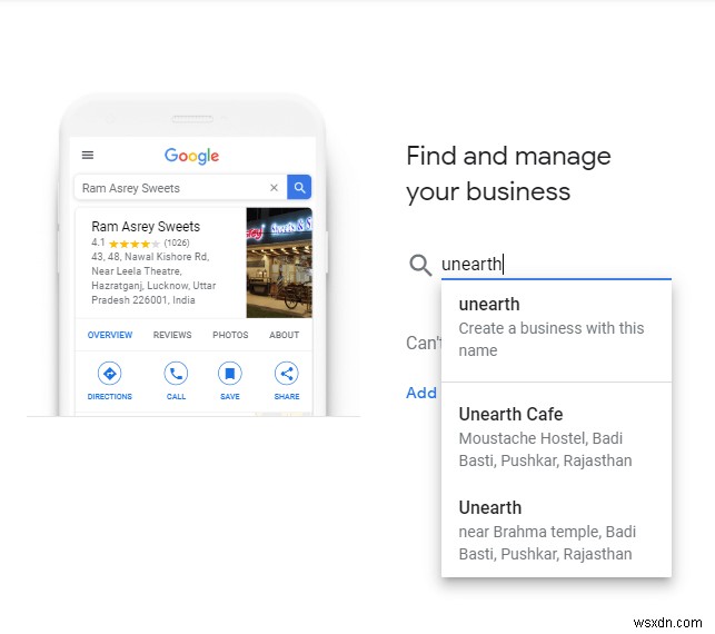 วิธีการแสดงธุรกิจของคุณบน Google แผนที่และ Google My Business