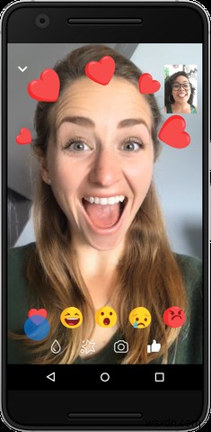 Facebook Messenger Video Calling เพิ่ม Add-on และ Goofy Filters มากมาย