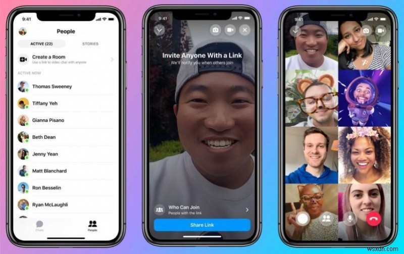 ทางเลือกการซูมของ Facebook:ห้อง Messenger พร้อมใช้งานแล้ว