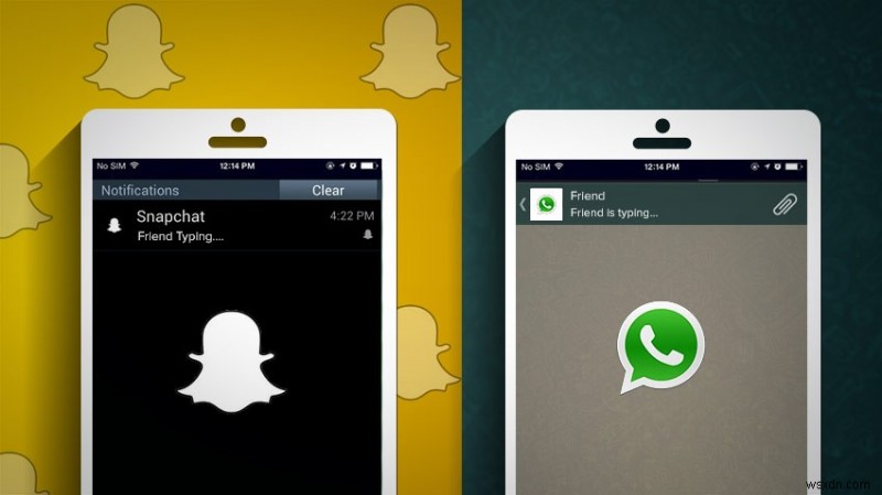 Clash of Instant Messaging Titans:WhatsApp กับ Snapchat