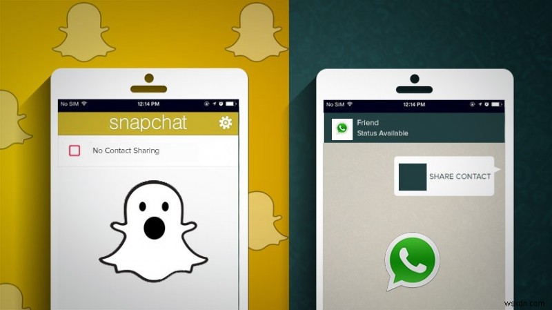 Clash of Instant Messaging Titans:WhatsApp กับ Snapchat