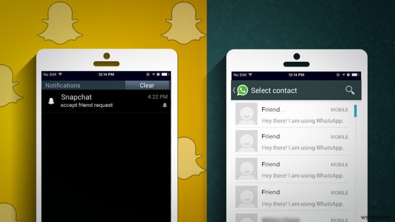 Clash of Instant Messaging Titans:WhatsApp กับ Snapchat