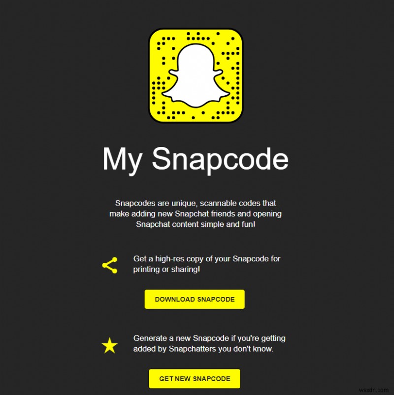 วิธีการสร้าง Snapchat Snapcode