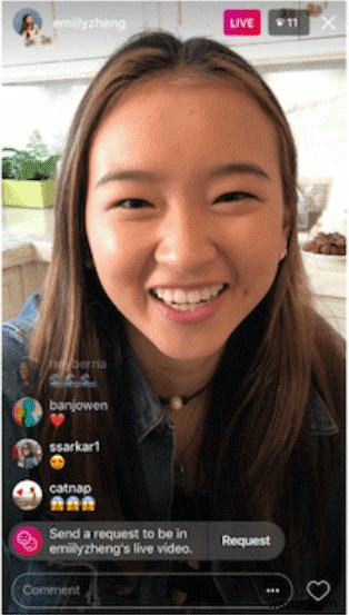 วิธีส่งและยอมรับคำขอสตรีมสดบน Instagram