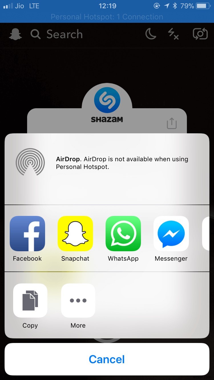 วิธีใช้ Shazam บน Snapchat