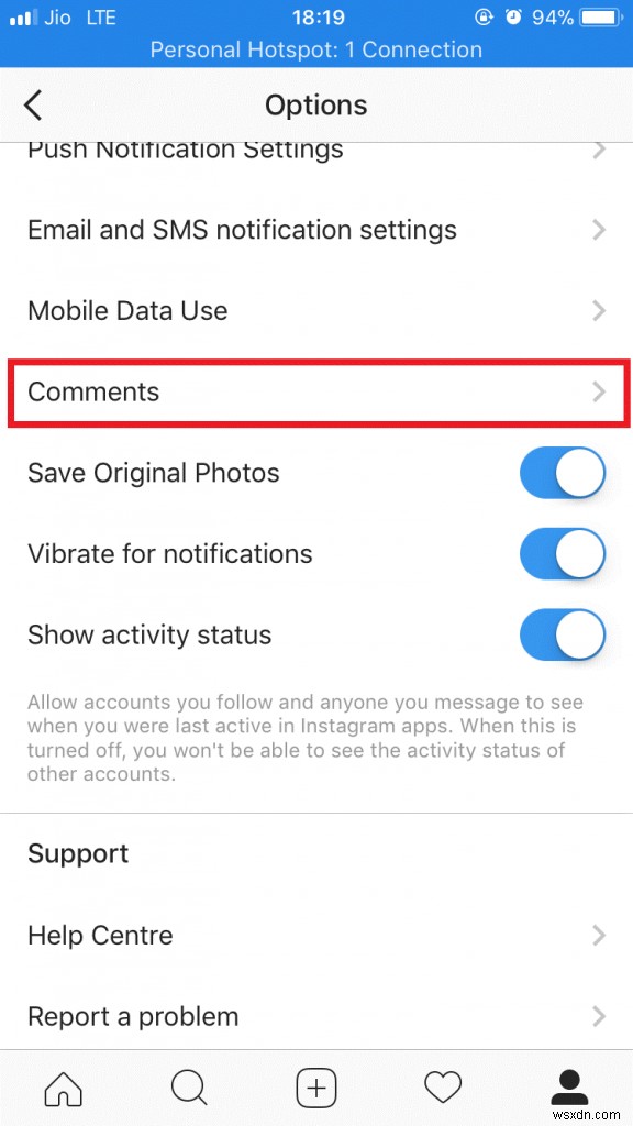 ซ่อนความคิดเห็นที่มีคำเฉพาะบน Instagram โดยอัตโนมัติ