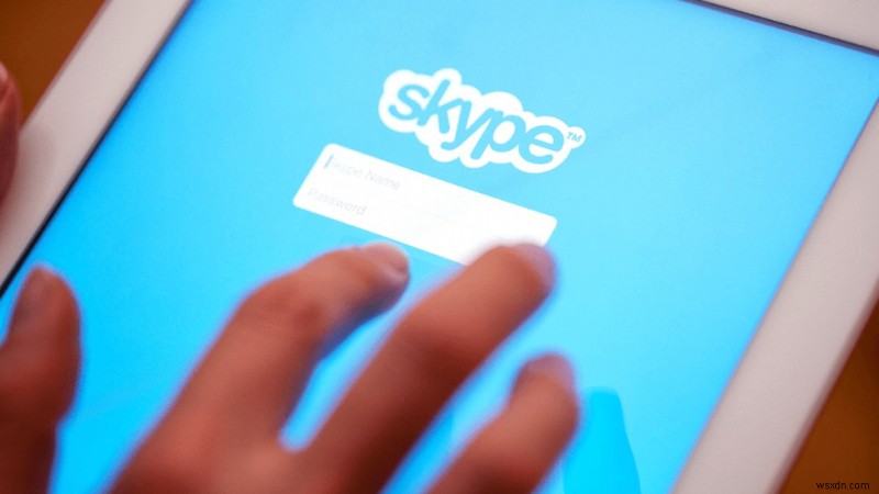 วิธีการลบการสนทนา Skype