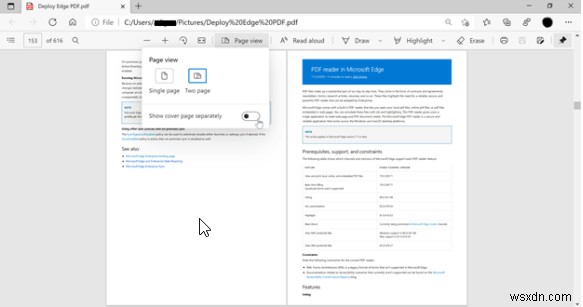 Microsoft Edge ได้รับคุณลักษณะ PDF ใหม่เพื่อแข่งขันกับ Google Chrome