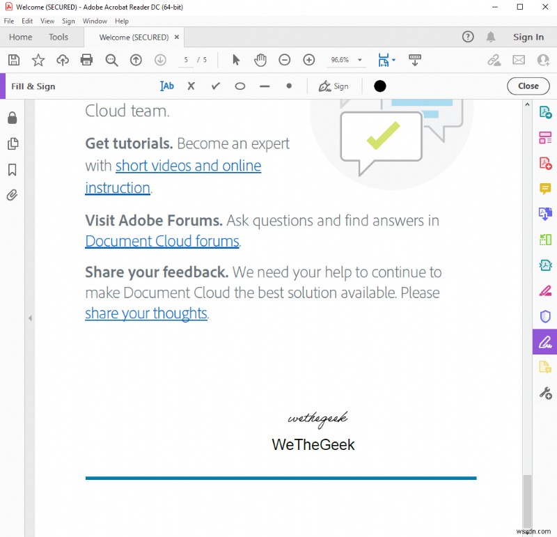 วิธีการเซ็นเอกสาร PDF บน Windows /Mac/Android/iPhone