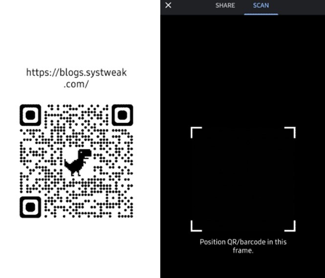 วิธีสร้างรหัส QR ของ URL ในเบราว์เซอร์ Google Chrome โดยใช้การตั้งค่าสถานะ Chrome