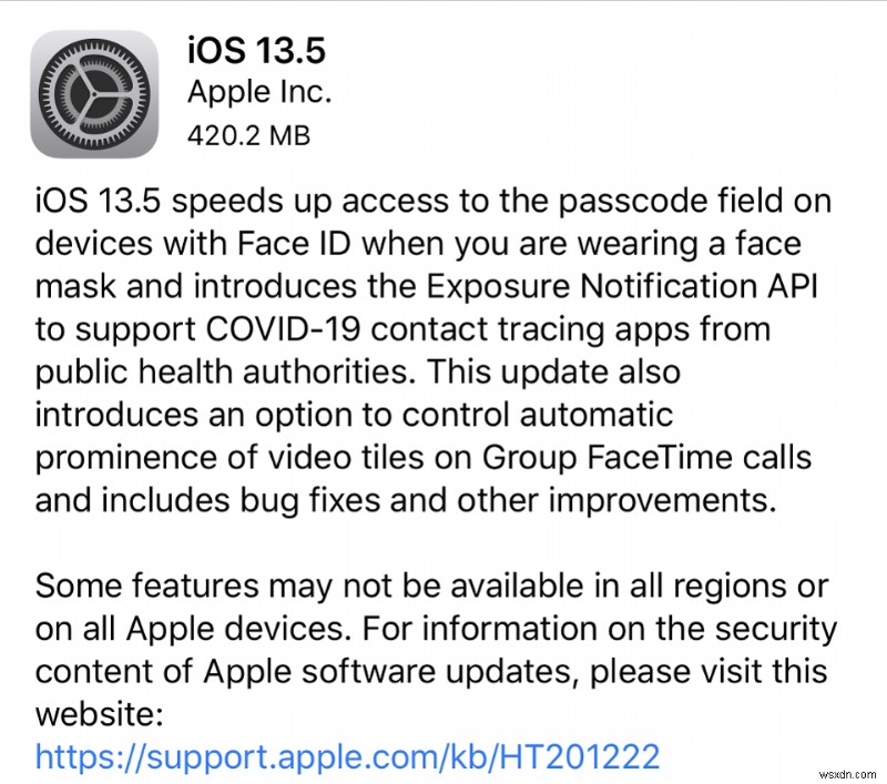 Apple ปล่อย iOS 13.5 – นี่คือสิ่งที่คุณต้องรู้