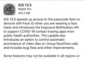 Apple ปล่อย iOS 13.5 – นี่คือสิ่งที่คุณต้องรู้