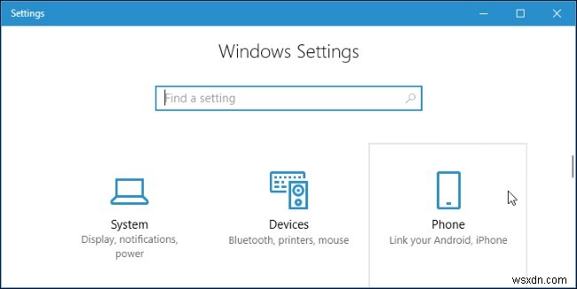 แชร์หน้าเว็บระหว่างโทรศัพท์และพีซี:คุณลักษณะ  ดำเนินการต่อบนพีซี  ของ Windows 10