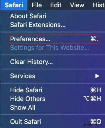 บล็อกวิดีโอที่เล่นอัตโนมัติใน Safari บน macOS High Sierra