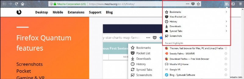 พบกับเบราว์เซอร์ Mozilla ใหม่ทั้งหมด:Firefox Quantum