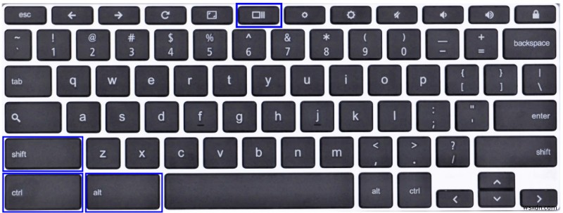 วิธีการจับภาพหน้าจอบน Chromebook?