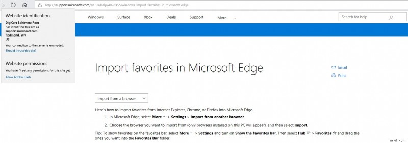 Microsoft Edge ได้รับการปรับปรุงใหม่