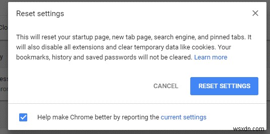 วิธีแก้ไข Google Chrome หยุดทำงานผิดพลาด