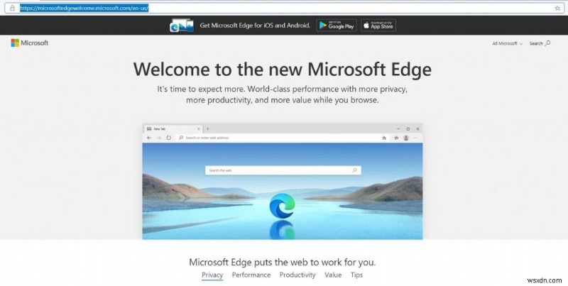 ทำไมเราต้องติดตั้ง Microsoft Edge ใหม่พร้อมเอฟเฟกต์ทันที