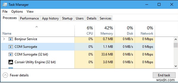 วิธีการกำจัด COM Surrogate Virus บน Windows 10