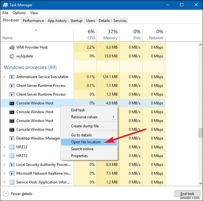 Conhost.Exe คืออะไร และเหตุใดจึงทำงานในตัวจัดการงานของฉัน