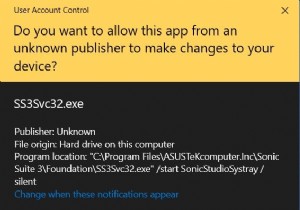 วิธีแก้ไข SS3svc32.exe เมื่อเริ่มต้นระบบใน Windows 10 