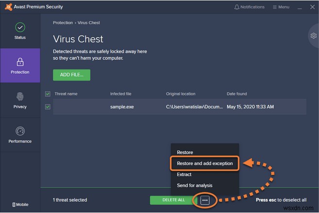 Avast Virus Chest จะไม่กู้คืนไฟล์ของฉันใช่หรือไม่ นี่คือวิธีแก้ไข!