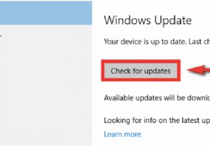 แก้ไข:ตรวจหาปุ่มอัปเดตที่หายไปใน Windows 10