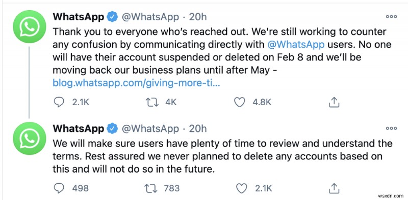 ผู้ใช้ WhatsApp, Signal และ Telegram นี่คือการเปลี่ยนแปลงการตั้งค่าความปลอดภัยบางประการที่คุณต้องทำ